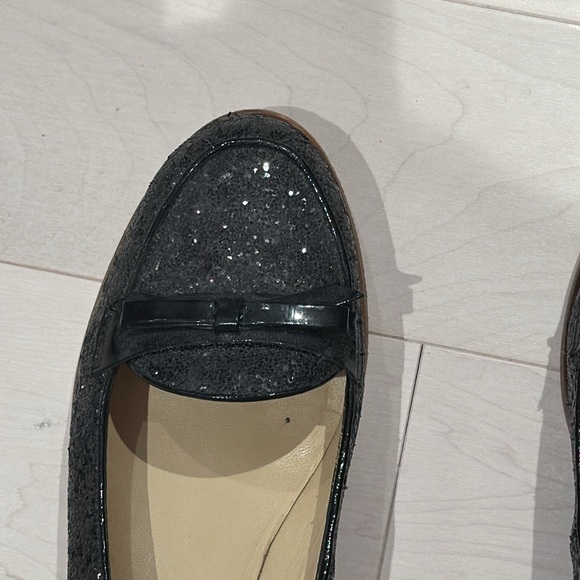 Kate Spade Cora loafer - black glitter - size 8 - Picture 2 of 11